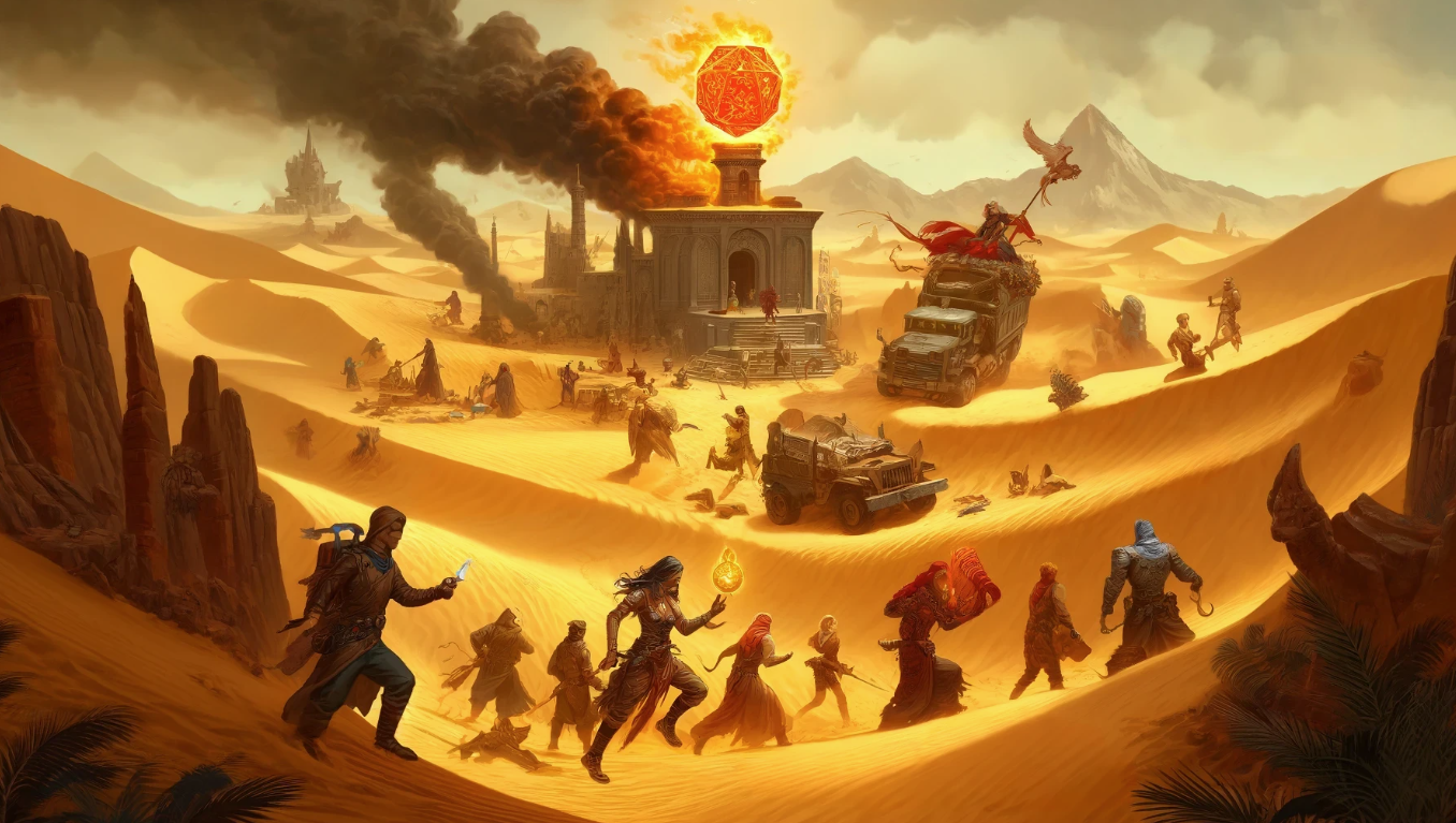 La Relique Perdue des Sables